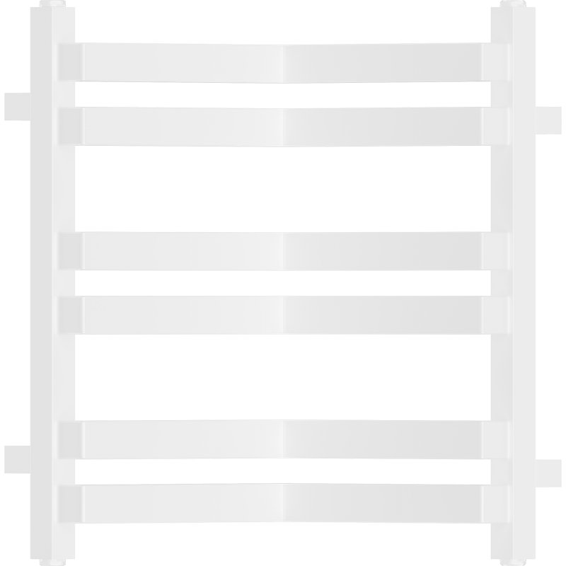 Mexen Loop γωνιακός θερμαντήρας μπάνιου 500 x 375 mm, 253 W, λευκός - W129-0500-350-00-20