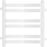 Mexen Loop radiateur de salle de bain 500 x 375 mm, 253 W, blanc - W129-0500-350-00-20