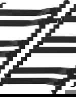 Mexen Loop radiatore da bagno angolare 500 x 375 mm, 253 W, nero - W129-0500-350-00-70