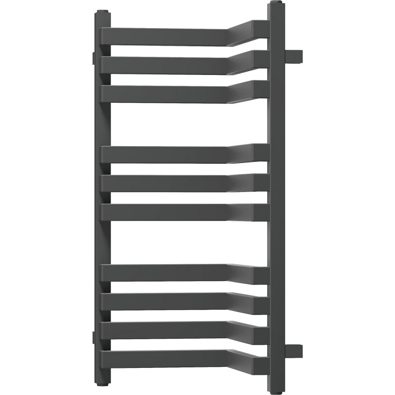 Mexen Loop badkamer radiator 750 x 375 mm, 413 W, antraciet - W129-0750-350-00-66