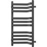Mexen Loop grzejnik łazienkowy narożny 750 x 375 mm, 413 W, antracyt - W129-0750-350-00-66