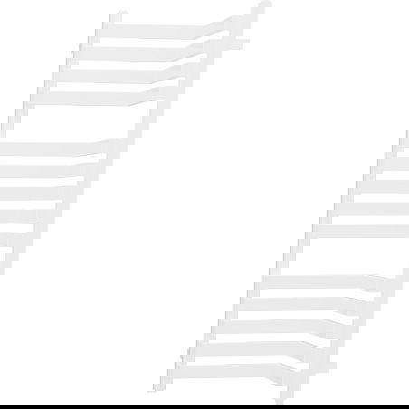 Mexen Loop radiatore bagno angolare 1000 x 375 mm, 572 W, bianco - W129-1000-350-00-20