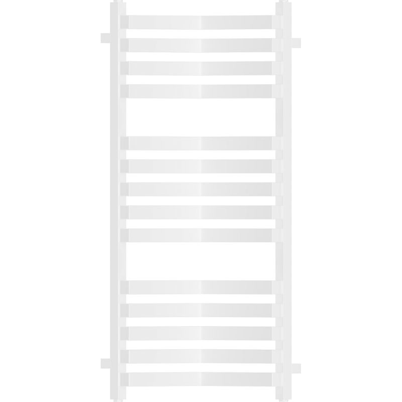 Mexen Loop vannas istabas radiators 1000 x 375 mm, 572 W, balts - W129-1000-350-00-20