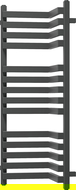 Mexen Loop Heizkörper 1000 x 375 mm, 572 W, Anthrazit - W129-1000-350-00-66