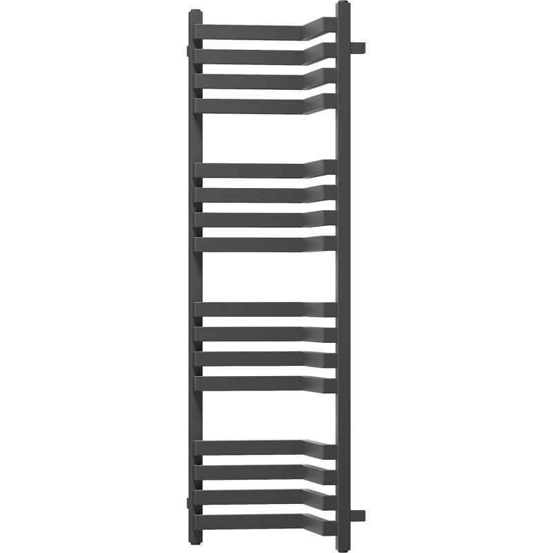 Mexen Loop radiatore da bagno angolare 1250 x 375 mm, 666 W, antracite - W129-1250-350-00-66