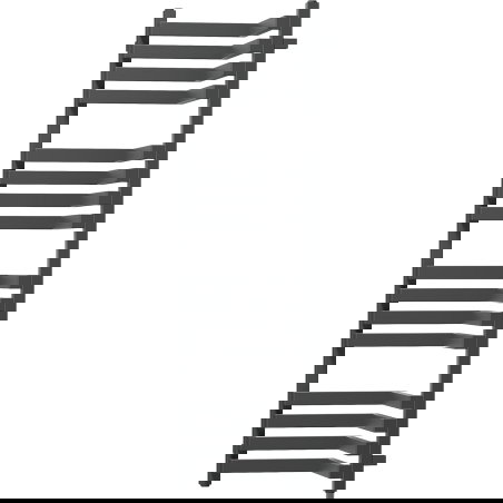 Mexen Loop γωνιακός θερμαντήρας μπάνιου 1250 x 375 mm, 666 W, ανθρακί - W129-1250-350-00-66