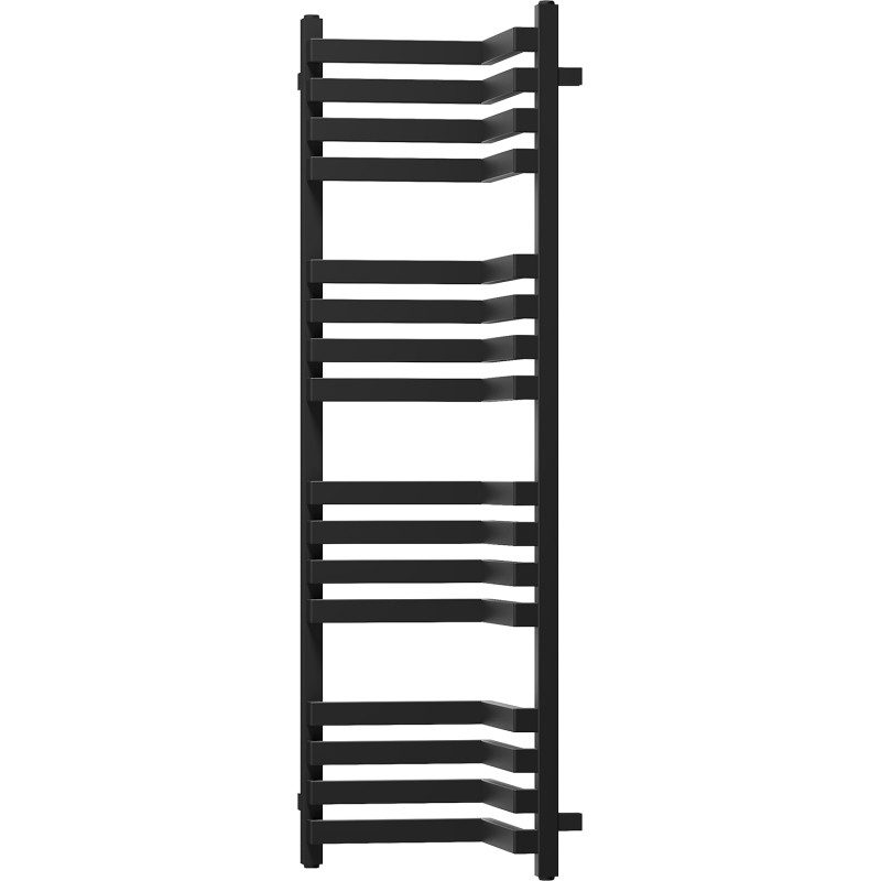 Mexen Loop nurgakehaline vannitoa radiaator 1250 x 375 mm, 666 W, must - W129-1250-350-00-70
