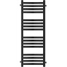 Mexen Loop nurgakehaline vannitoa radiaator 1250 x 375 mm, 666 W, must - W129-1250-350-00-70