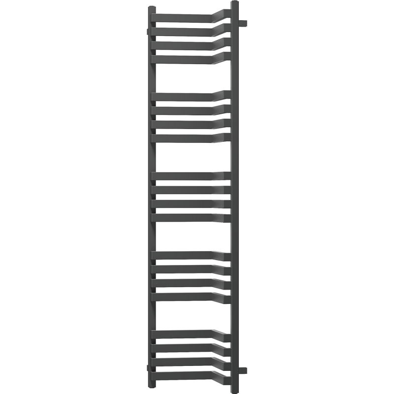 Mexen Loop badkamer radiator 1600 x 375 mm, 837 W, antraciet - W129-1600-350-00-66