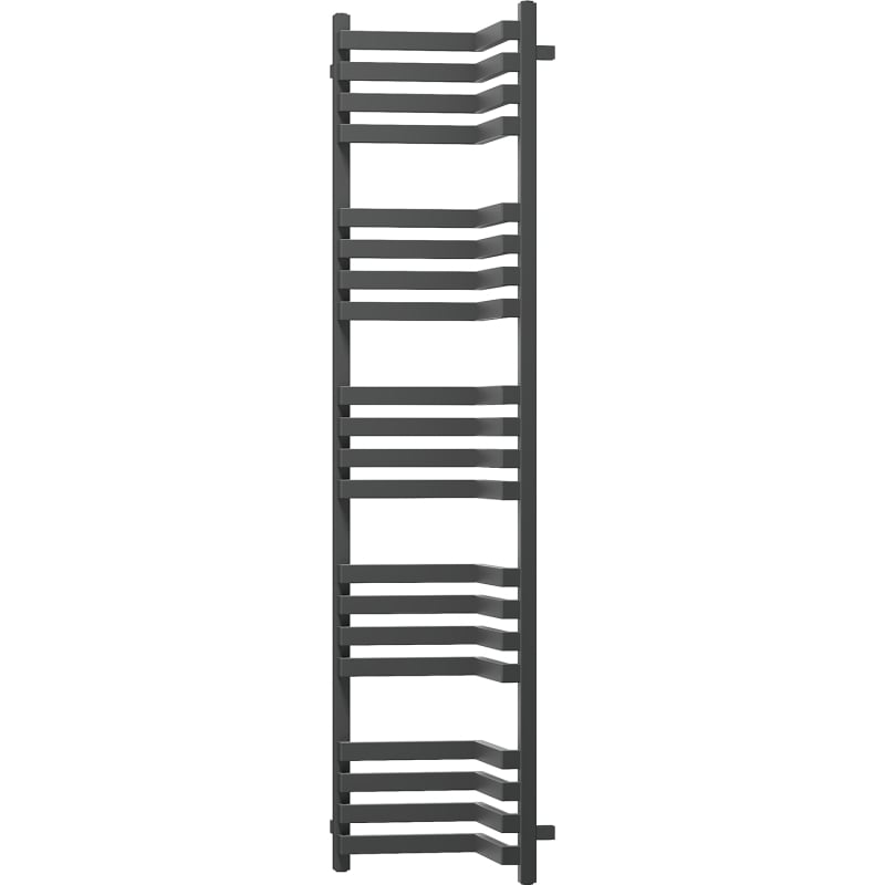 Mexen Loop kupaonski kutni radijator 1600 x 375 mm, 837 W, antracit - W129-1600-350-00-66