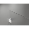 Mexen Lunar dušisein Walk-in parem 50 x 200 cm, läbipaistev 8 mm, valge - 830-050-000-20-00-P