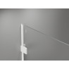 Mexen Lunar dušisein Walk-in parem 80 x 200 cm, läbipaistev 8 mm, valge - 830-080-000-20-00-P