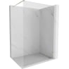 Mexen Lunar dušisein Walk-in parem 60 x 200 cm, läbipaistev 8 mm, kuldne - 830-060-000-50-00-P