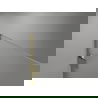 Mexen Lunar douchewand inloop rechts 160 x 200 cm, transparant 8 mm, goud - 830-160-000-50-00-P