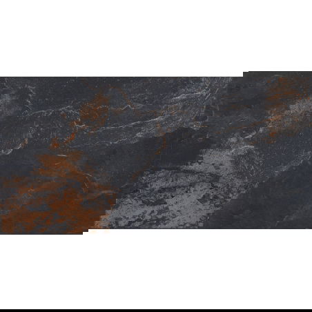 Mexen Rafael grafiet geglazuurde gerectificeerde gres, vloer- en wandtegel 120 x 60 cm, mat - TL324-120-060-05
