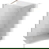 Mexen Lunar Duschwand Walk-in rechts 120 x 200 cm, transparent 8 mm, Roségold - 830-120-000-60-00-P