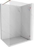 Mexen Lunar paravan za tuš Walk-in desni 120 x 200 cm, prozirno 8 mm, ružičasto zlato - 830-120-000-60-00-P