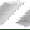 Mexen Lunar L douchescherm Walk-in links 80 x 200 cm, transparant 8 mm, wit - 830L-080-000-20-00-L