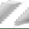 Mexen Lunar Duschwand Walk-in rechts 140 x 200 cm, transparent 8 mm, gebürstetes Kupfer - 830-140-000-65-00-P