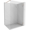 Mexen Lunar dušisein Walk-in parem 150 x 200 cm, läbipaistev 8 mm, harjatud vask - 830-150-000-65-00-P