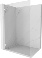 Mexen Lunar L pannello doccia Walk-in sinistro 120 x 200 cm, trasparente 8 mm, bianco - 830L-120-000-20-00-L