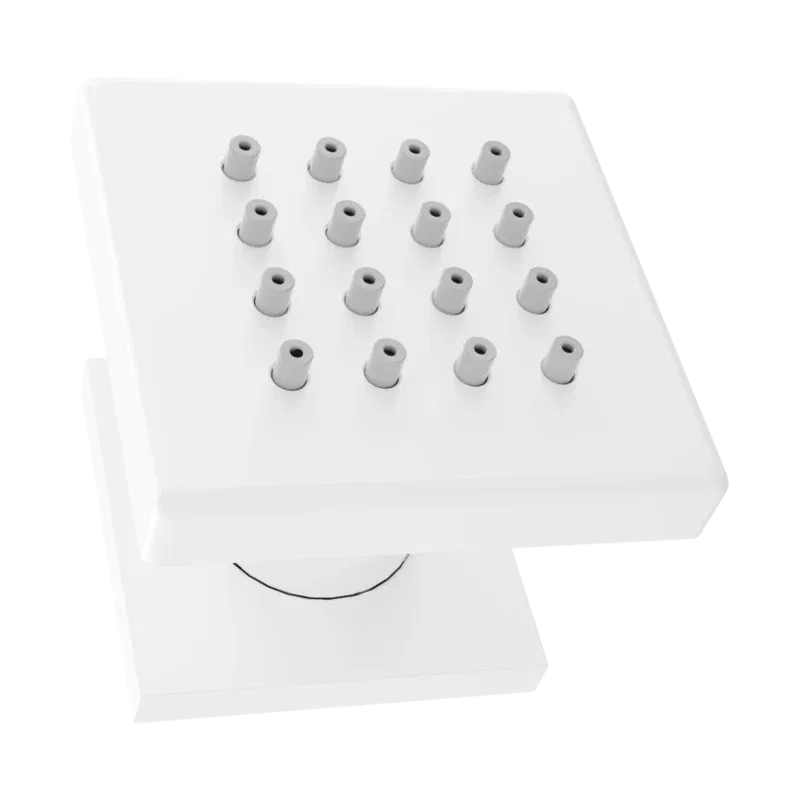 Mexen Seitenbrause Aufputz, weiß - 79360-20