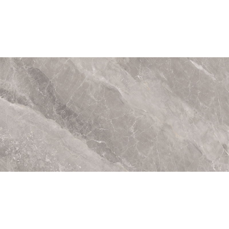 Mexen Rowan Grey glazed rectified gres tile, floor-wall tile 120 x 60 cm, carving - TL404-120-060-00