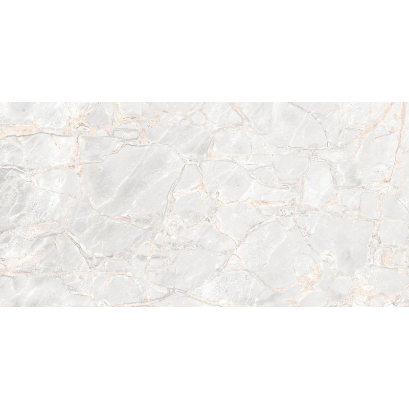 Mexen Rubble Bianco glasiertes rektifiziertes Feinsteinzeug G1, Boden- und Wandfliese 120 x 60 cm, Carving - TL401-120-060-00