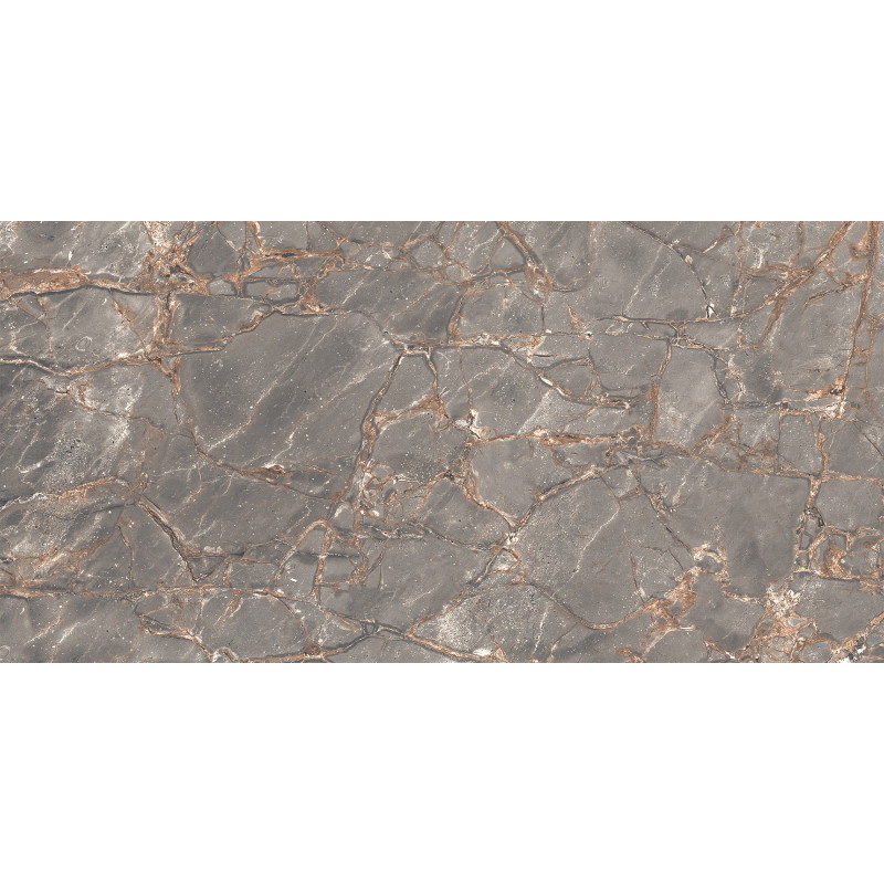 Mexen Rubble Grey gres szkliwiony rekt. G1, płytka podłogowo-ścienna 120 x 60 cm, carving - TL401-120-060-02