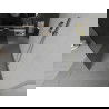 Mexen Kioto vrijstaande douchewand 120 x 200 cm, grafiet 8 mm, goud - 800-120-002-50-40