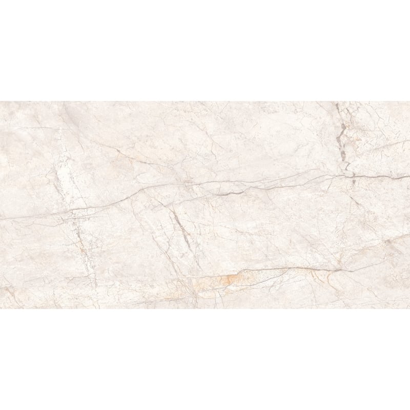 Mexen Leeds Bianco glazed rectified stoneware tile G1, floor-wall tile 120 x 60 cm, carving - TL410-120-060-00