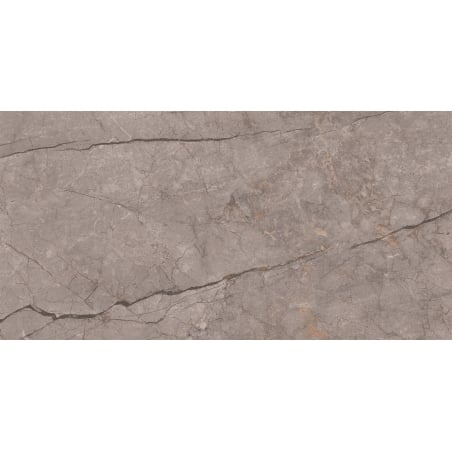 Mexen Leeds Choco glazed rectified stoneware, floor-wall tile 120 x 60 cm, carving - TL410-120-060-01