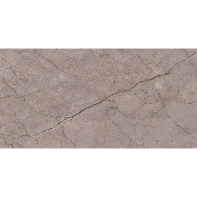 Mexen Leeds Choco glazed rectified stoneware, floor-wall tile 120 x 60 cm, carving - TL410-120-060-01