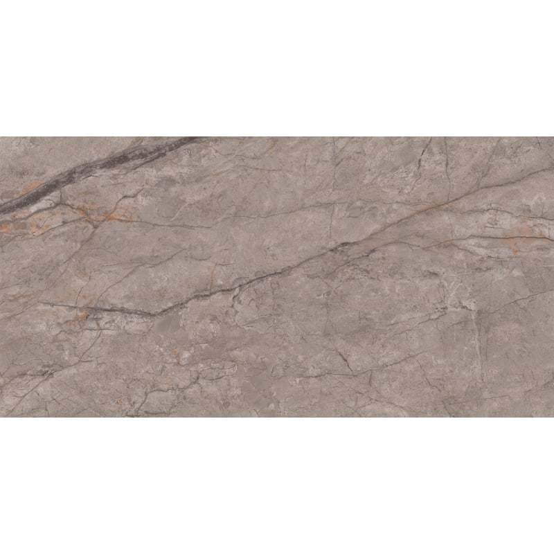 Mexen Leeds Choco glazed rectified stoneware, floor-wall tile 120 x 60 cm, carving - TL410-120-060-01