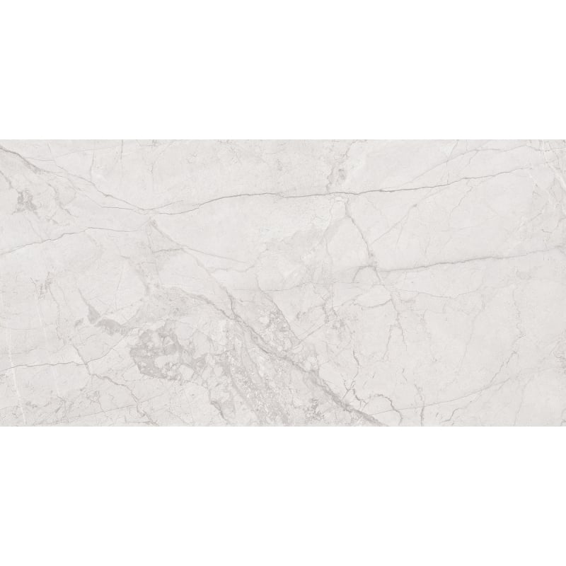 Mexen Morella Bianco Glazed Rectified Porcelain Tile G1, Floor-Wall Tile 120 x 60 cm, Carving - TL412-120-060-00