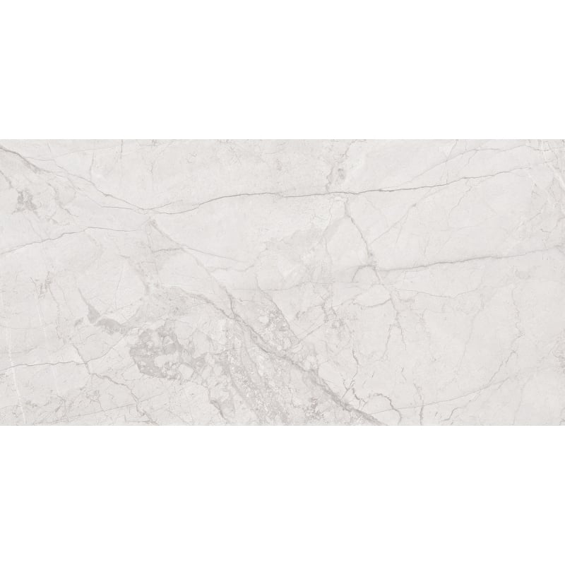 Mexen Morella Bianco Glazed Rectified Tile G1, Floor-Wall Tile 120 x 60 cm, Carving - TL412-120-060-00