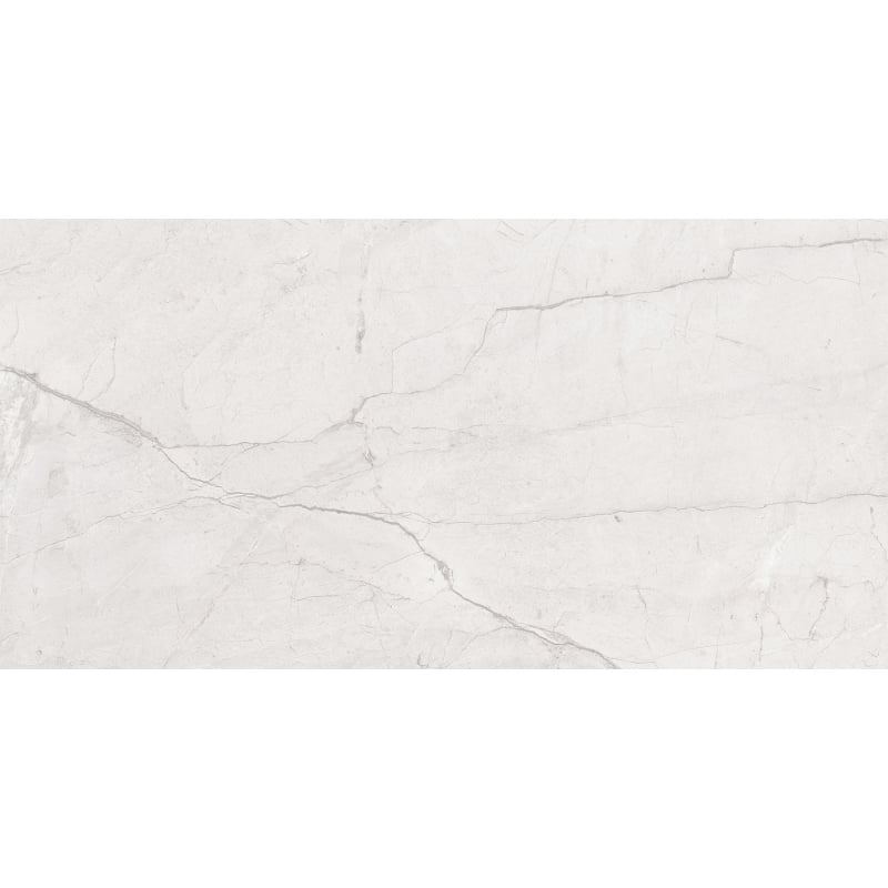 Mexen Morella Bianco Glazed Rectified Porcelain Tile G1, Floor-Wall Tile 120 x 60 cm, Carving - TL412-120-060-00