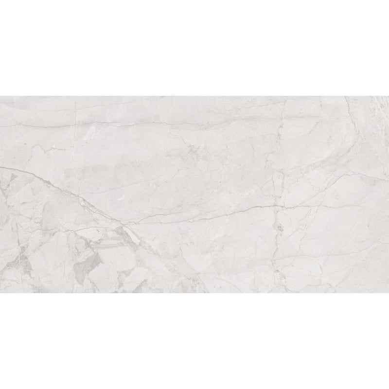 Mexen Morella Bianco Glazed Rectified Porcelain Tile G1, Floor-Wall Tile 120 x 60 cm, Carving - TL412-120-060-00