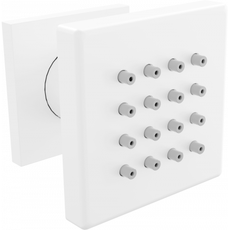 Mexen opbouw zijstraal, wit - 79360-20