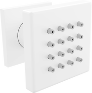 Mexen opbouw zijstraal, wit - 79360-20