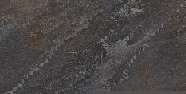 Mexen Blaze Nero glasiertes Feinsteinzeug rekt. G1, Boden-Wandfliese 120 x 60 cm, Carving - TL420-120-060-01