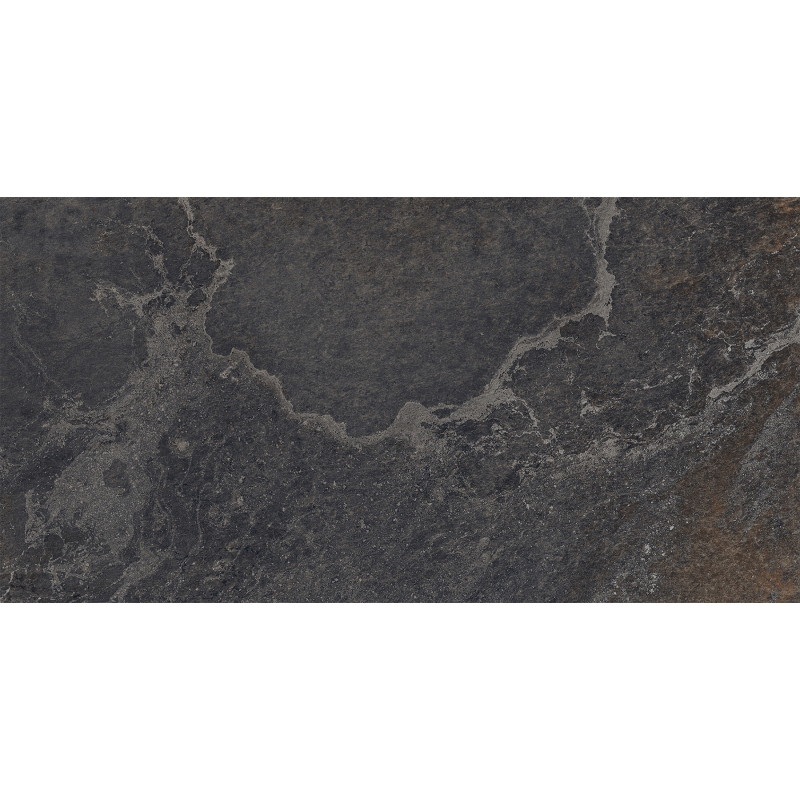 Mexen Blaze Nero gres szkliwiony rekt. G1, płytka podłogowo-ścienna 120 x 60 cm, carving - TL420-120-060-01