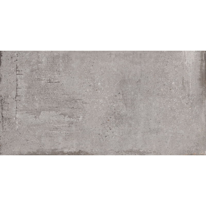 Mexen Cemento Grigio glaziran rektificiran G1, talna in stenska ploščica 120 x 60 cm, carving - TL425-120-060-01