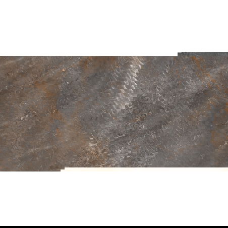Mexen Visby Copper geglazuurde gerectificeerde steen G1, vloer-wandtegel 120 x 60 cm, carving - TL428-120-060-03