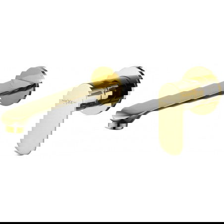 Mexen Dox concealed washbasin tap, gold - 75215-50