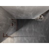Mexen Lunar L dušisein Walk-in vasak 120 x 200 cm, läbipaistev 8 mm, roosa kuld - 830L-120-000-60-00-L