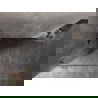 Mexen Lunar L douchewand Walk-in links 80 x 200 cm, transparant 8 mm, geborsteld koper - 830L-080-000-65-00-L