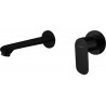 Mexen Dox black concealed washbasin faucet - 75215-70