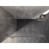 Mexen Lunar L paroi de douche Walk-in gauche 80 x 200 cm, transparent 8 mm, nickel brossé - 830L-080-000-97-00-L