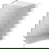 Mexen Lunar douchewand Walk-in rechts 110 x 200 cm, transparant 8 mm, kanonmetaal - 830-110-000-95-00-P